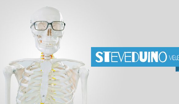 steveduino - arduino powered skeleton (part 1 - pir triggered led eyes)