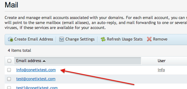 how to add an email alias