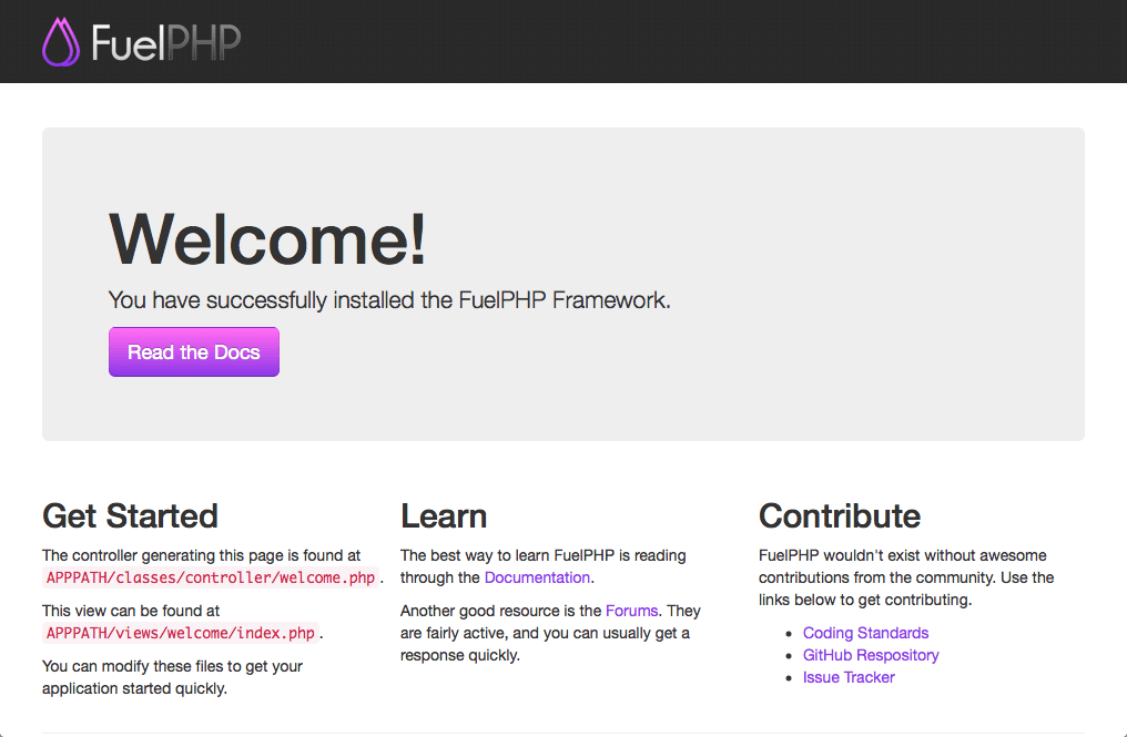 Get started app. Fuel php. FUELPHP Framework. FUELPHP svg.