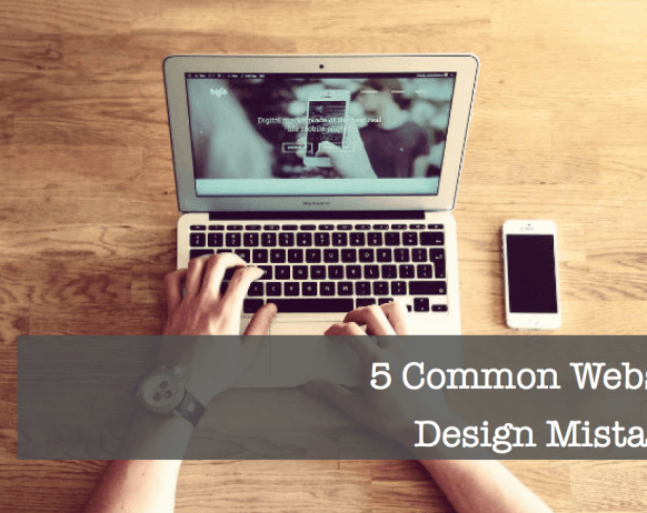 5 common website design mistakes