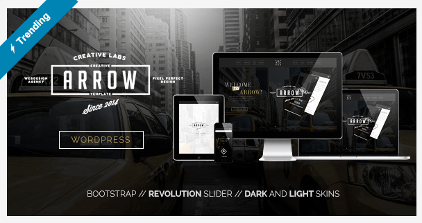 arrow wordpress theme