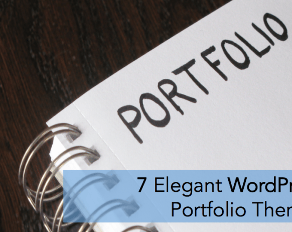 7 elegant wordpress portfolio themes