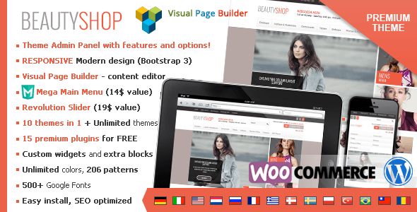 10 premium ecommerce wordpress themes