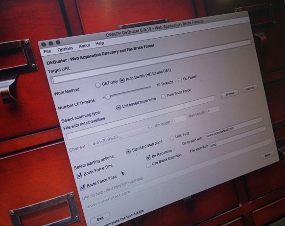 directory traversal attacks - beware dirbuster