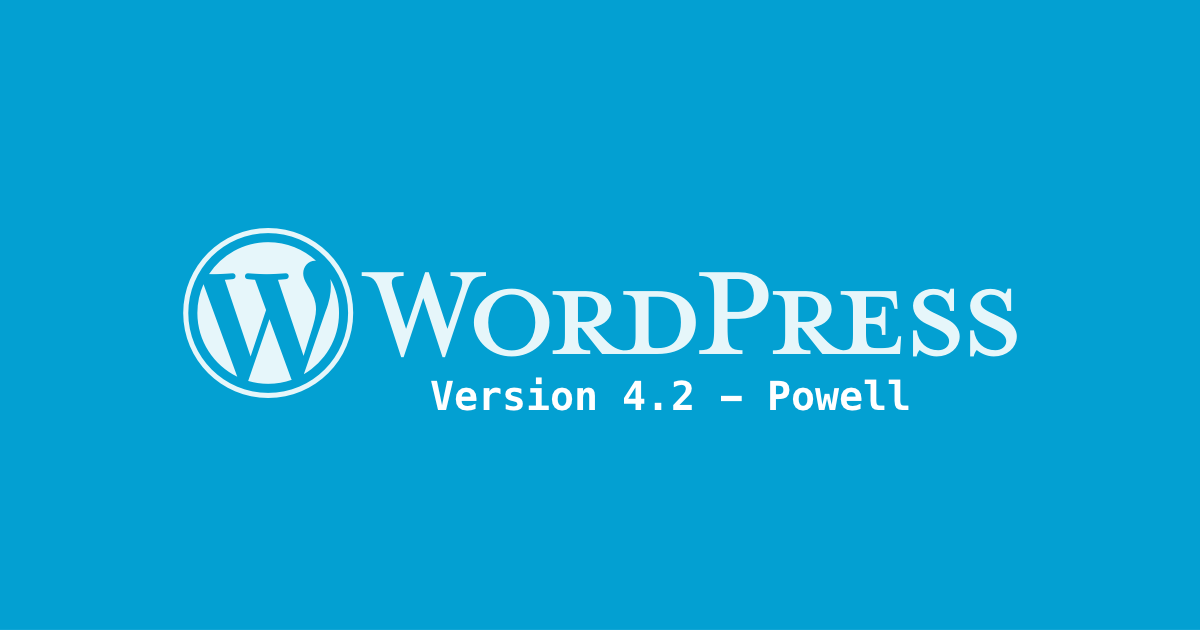 wordpress 4.2: what's new