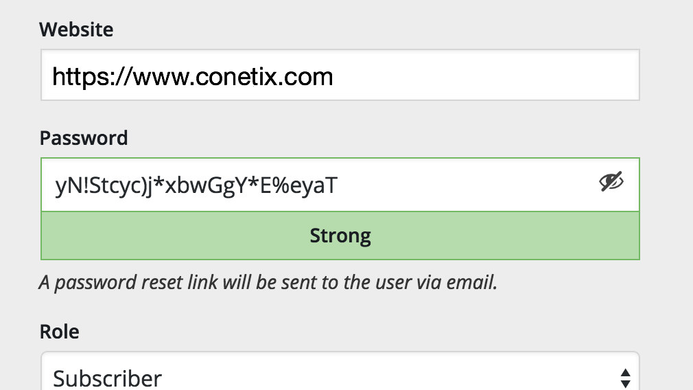 wordpress 3.4 billie passwords