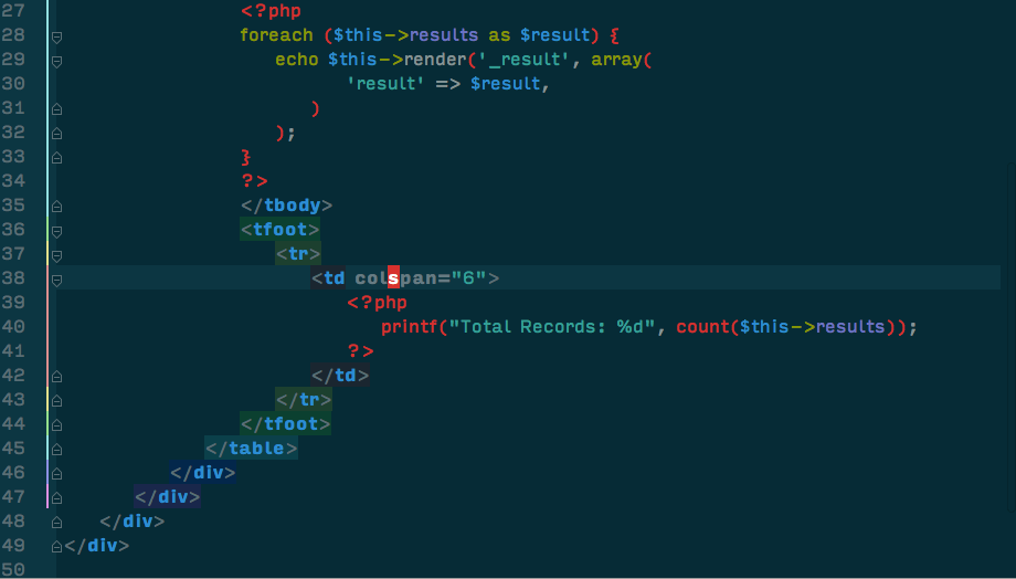 travis.ci code sample