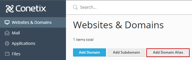 add domain alias