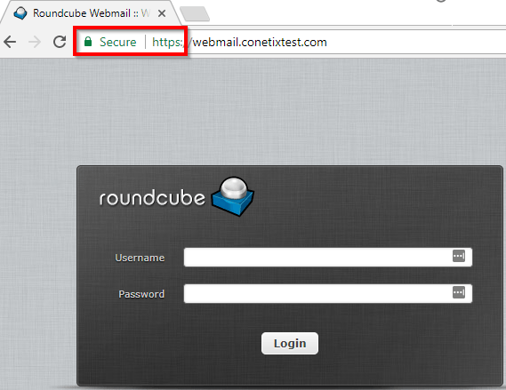 plesk onyx - secure webmail with let's encrypt free ssl certificate