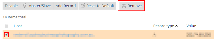 updating your dns records in plesk