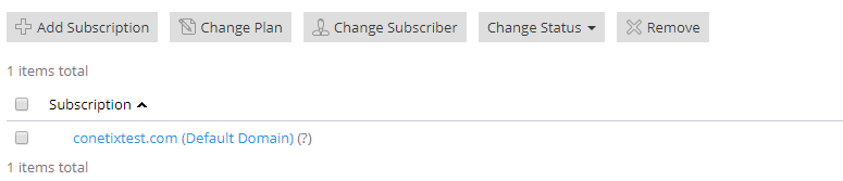 how to create a new client and subscription in plesk onyx