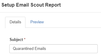 spamexperts - how to create an automatic quarantined message report