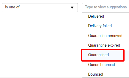 spamexperts - how to create an automatic quarantined message report