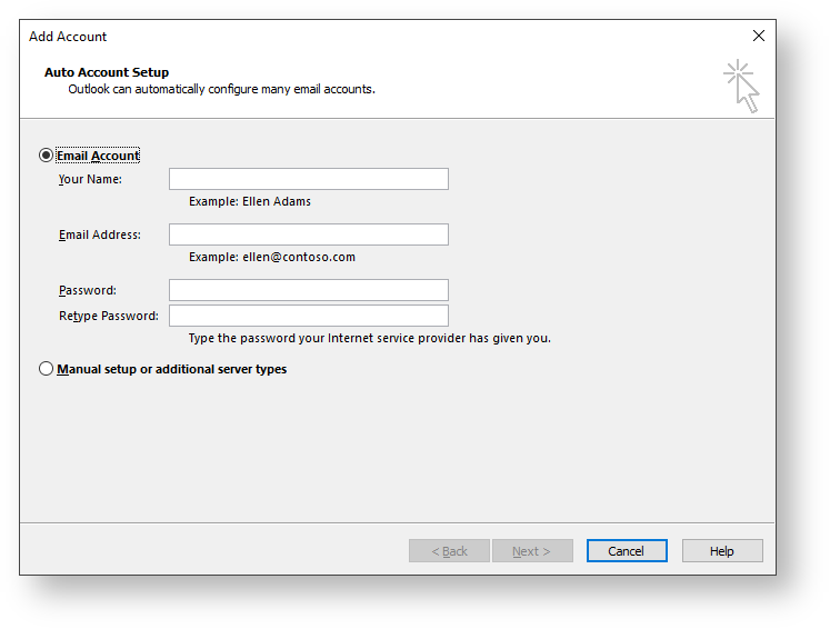 setup your office 365 mailbox in outlook