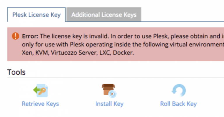 jw player invalid license key