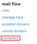 adding a connector to microsoft 365 for conetix spam filter