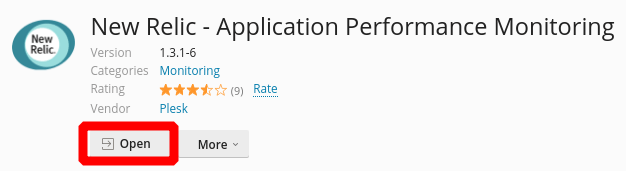 installing new relic on a plesk server