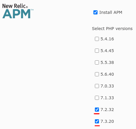 installing new relic on a plesk server