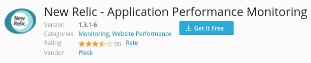 installing new relic on a plesk server
