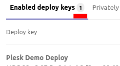 automatic git deployments via gitlab to plesk based hosting
