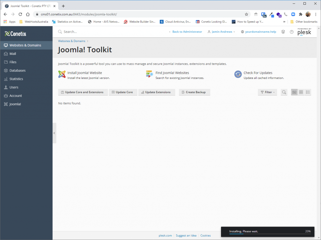 plesk extension review - joomla! toolkit