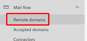 how to disable tnef in office 365 for a specific domain
