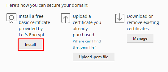 plesk obsidian - how to install a free let’s encrypt ssl
