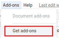 how to add the wordpress add-on to google docs