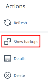 reviewing your acronis cloud backup storage