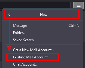 setup 365 account in thunderbird