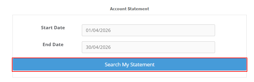how to generate an account statement