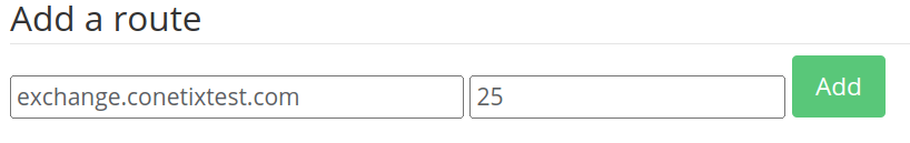 spamexperts - how to update destination mail server