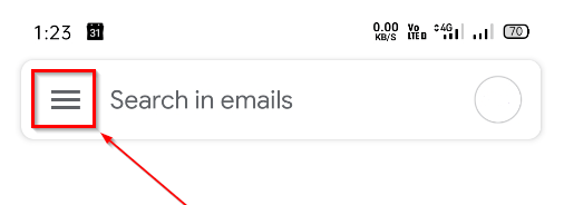 gmail app - update imap/pop email password