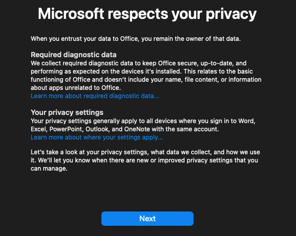 outlook for mac - add email account