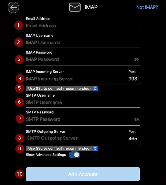 outlook for mac - add email account