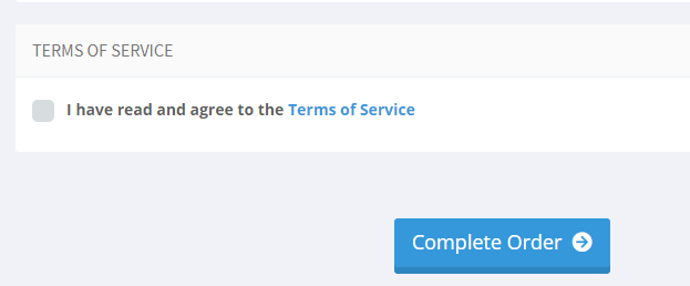 registering a domain on behalf of a client