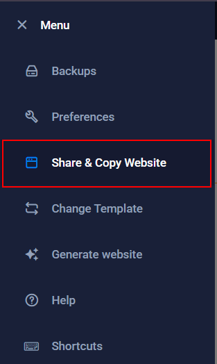 how to transfer your sitejet site to another domain
