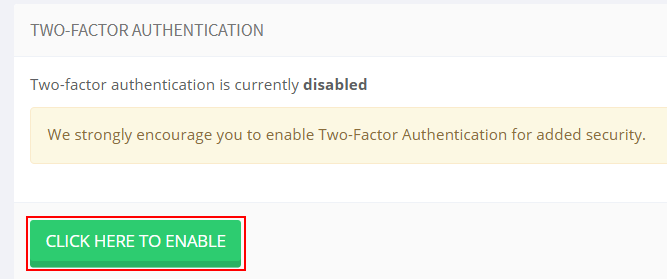 Setup 2FA on your Conetix Account